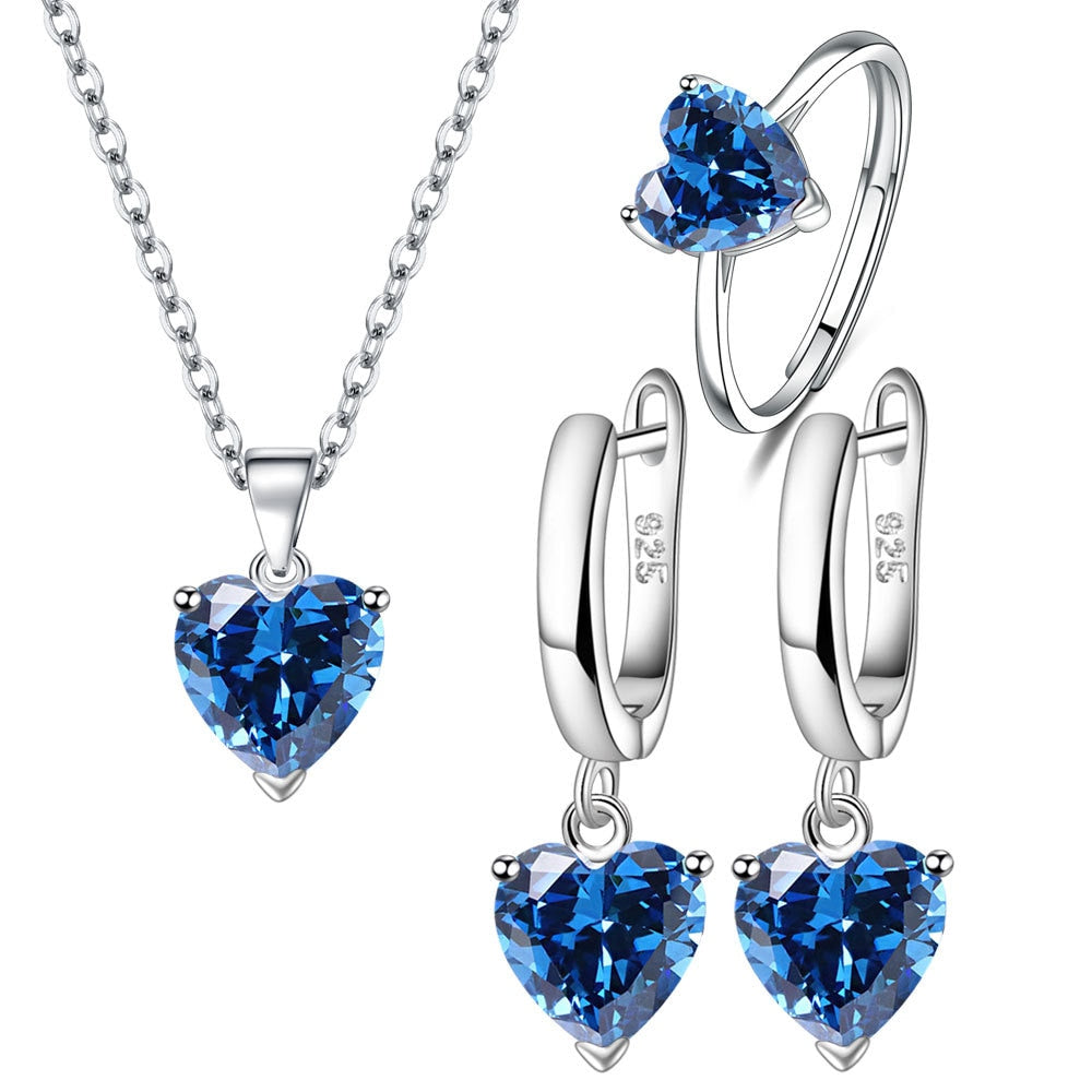 925 Sterling Silver Necklace Sets